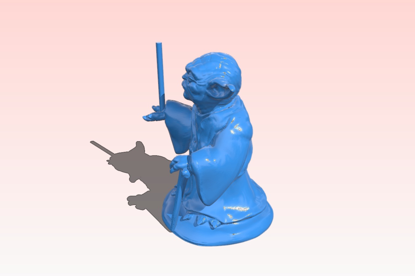 Drumstick Yoda