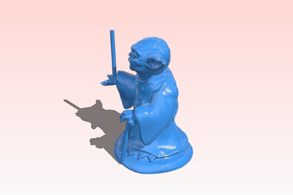 Drumstick Yoda | 3d print model