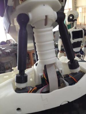 Neck Tilting for InMoov | 3d print model