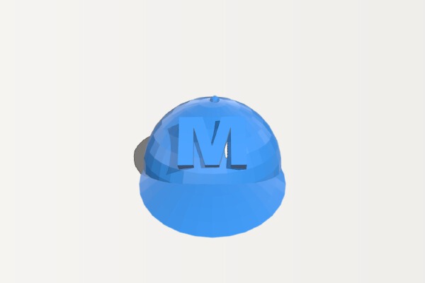 Baseball cap decoration for maker bot | 3d print model