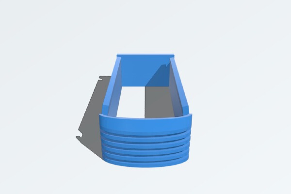 Faltenbalgen_Gaiter (gauge H0) | 3d print model