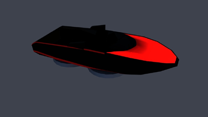 WakeBoat | 3d print model