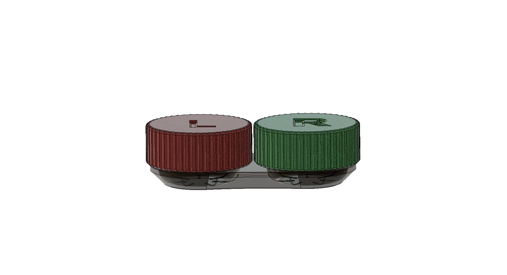 Contact Lens Case | Kontaktlinsenbehälter