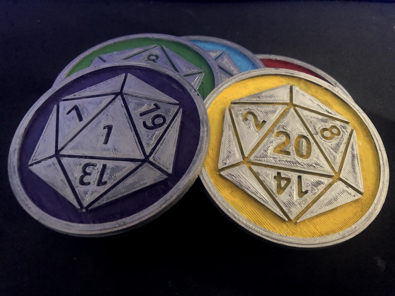 DnD D20 Coaster