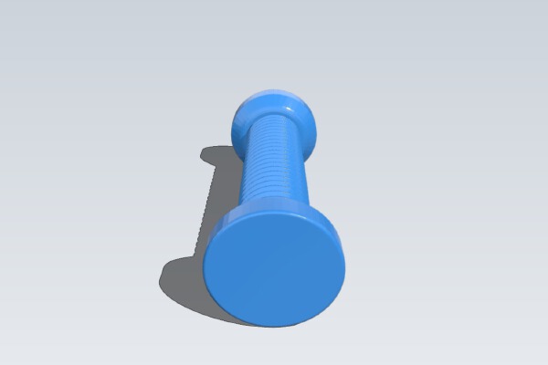 Impossible Bolt: Metric Version | 3d print model