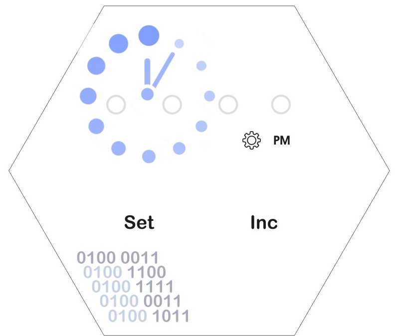 Angled Hexagonal Enclosure