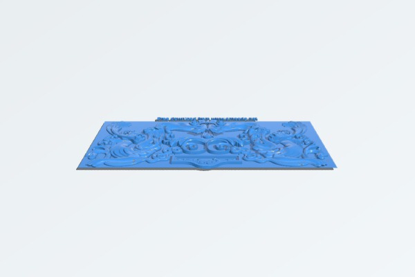 Carved frame pattern | 3d print model