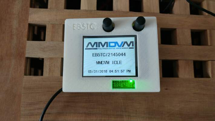 MMDVM HS Dual Hat EB5TC Nextion Case | 3d print model