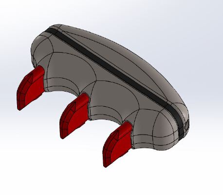 Defensive Claw (remix for printing of product on market) | 3d print model