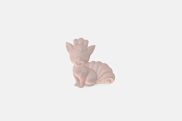 Vulpix (Pokemon) | 3d print model