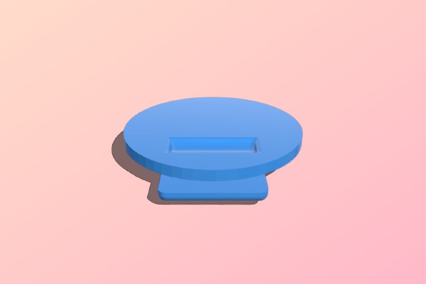 Opel Astra H rear bumper plug | 3d print model