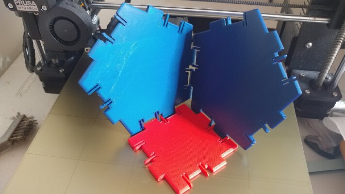 Polygon construction kit | 3d print model