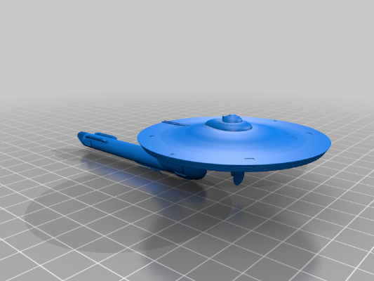 Star Trek Hermes class 1:2000 | 3d print model