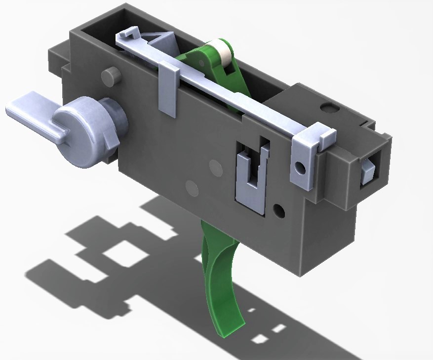 Airsoft WE AWSS SCAR-L (Reverse engineering)