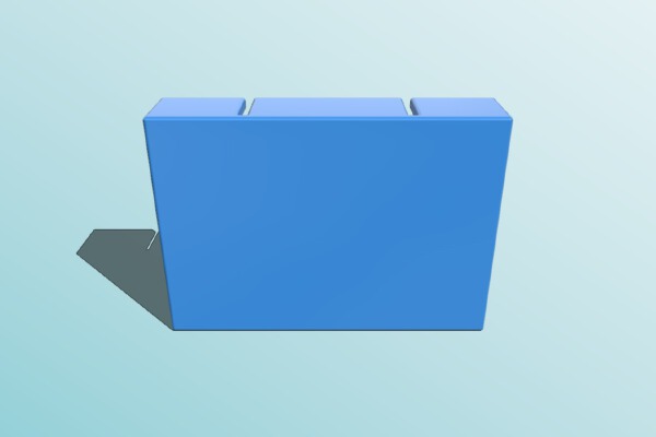 NP-FW50 with Full_Empty Indicator | 3d print model