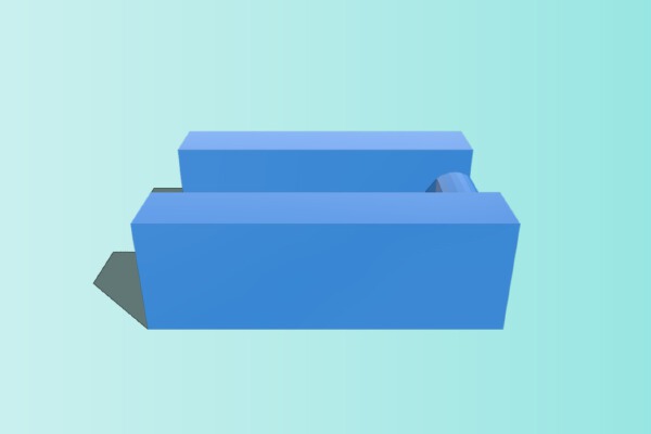 ToM Side Panel Clip | 3d print model