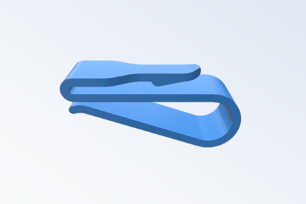 Glasses clip for car sun viser | 3d print model