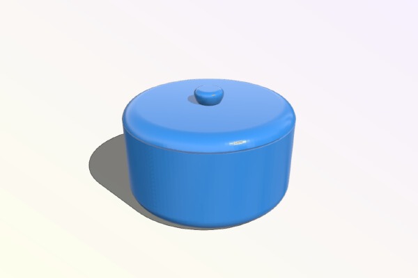 Salt cellar | 3d print model