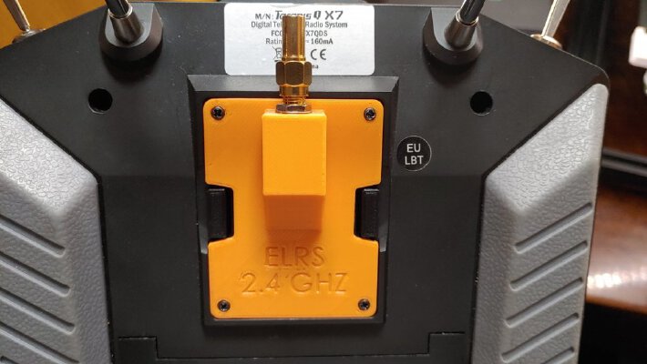 ExpressLRS 2.4 GHz JR-bay module enclosure | 3d print model