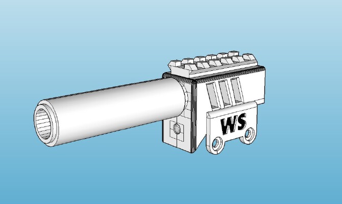 Compensator for SRU PDW (AIRSOFT) v3 | 3d print model