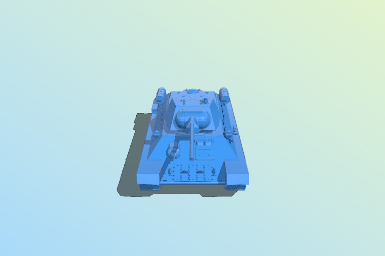 Soviet`s tank of WW2 - T-34