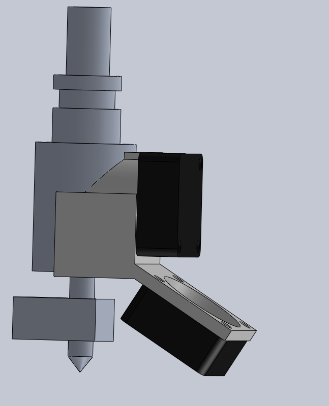 Ninjaflex extruder for Velleman k8400