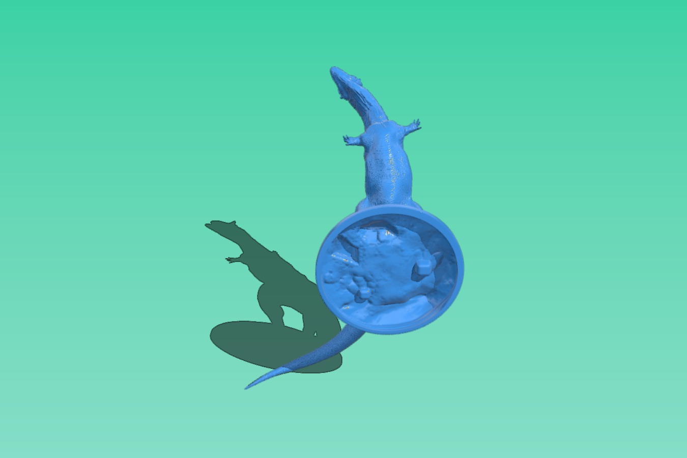 Carnotaurus courtship dance