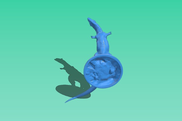 Carnotaurus courtship dance | 3d print model