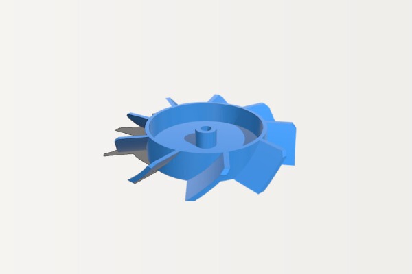 40mm REPLACEMENT FAN BLADE | 3d print model