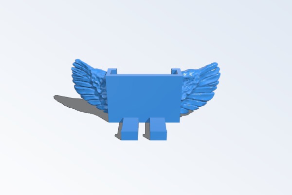 Valentine iPhone Holder for my wifey Angel | 3d print model