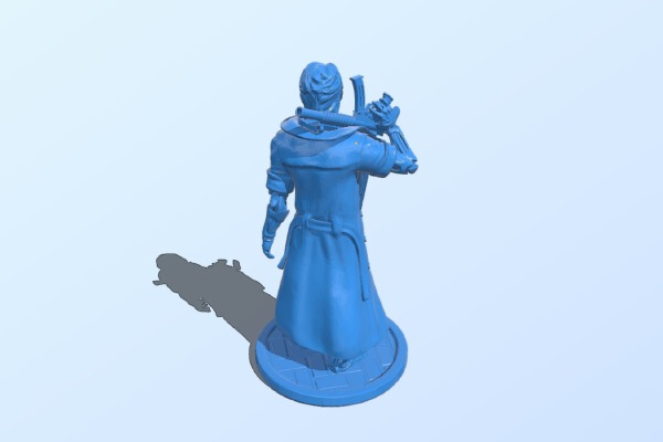 Edmo the Cyborg - Tabletop Miniature | 3d print model