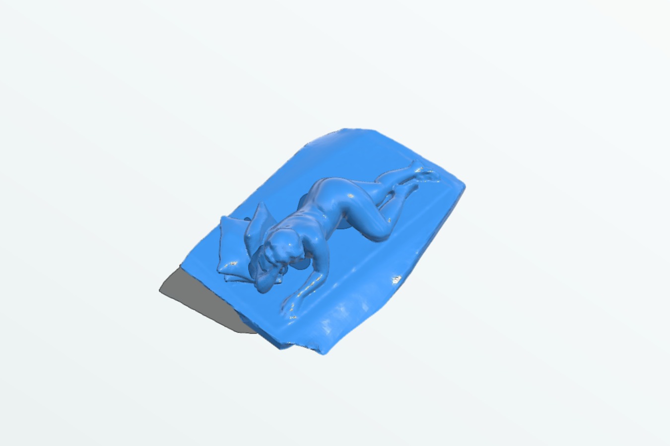 Sculpture Project - Woman Lying