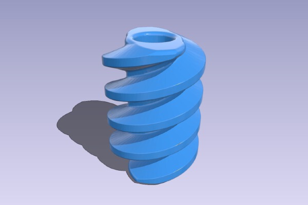 worm gear | 3d print model