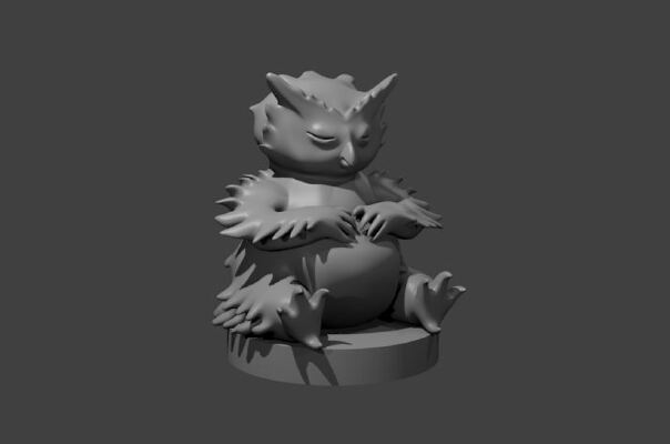 Sleeping Owlbears | 3d print model