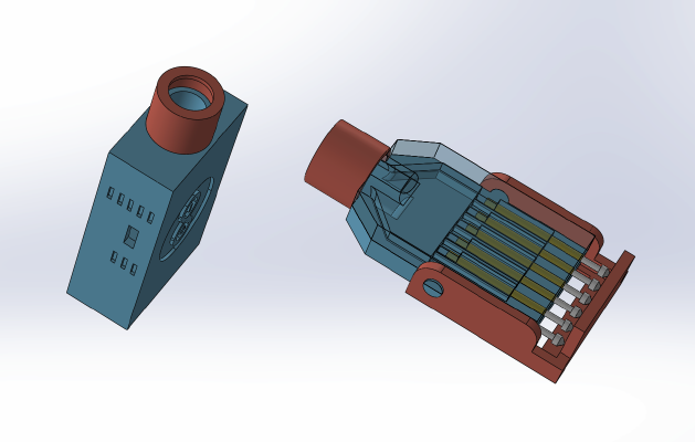 ARDUINO CP2102 USB 2.0 TTL UART modul 6Pin | 3d print model
