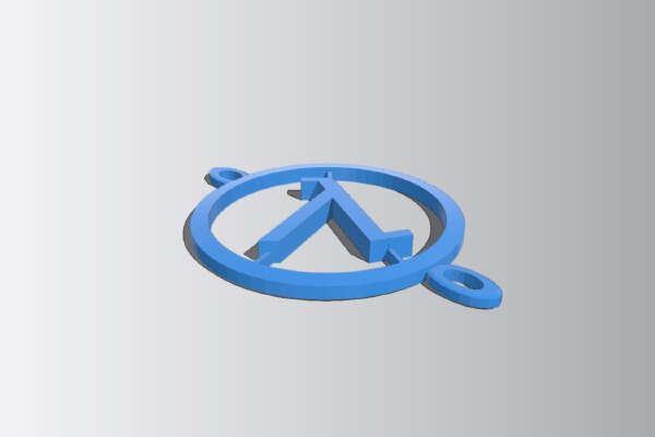 Anet A8 Half Life 2 Logo Cooling Fan Cover | 3d print model