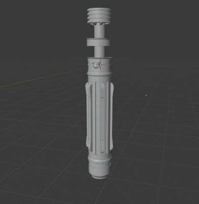 Leia Lightsaber | 3d print model