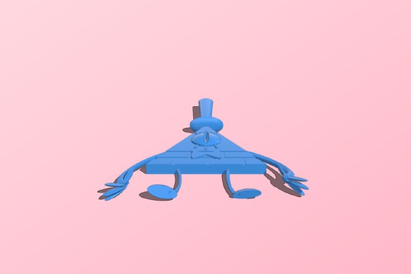 Bill Cipher | 3d print model