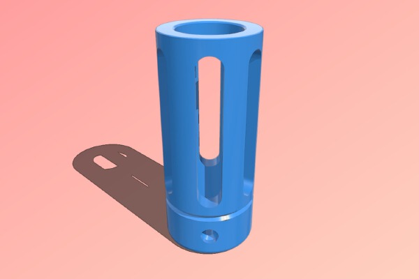 Nerf Stryfe Muzzle Break for worker barrel | 3d print model