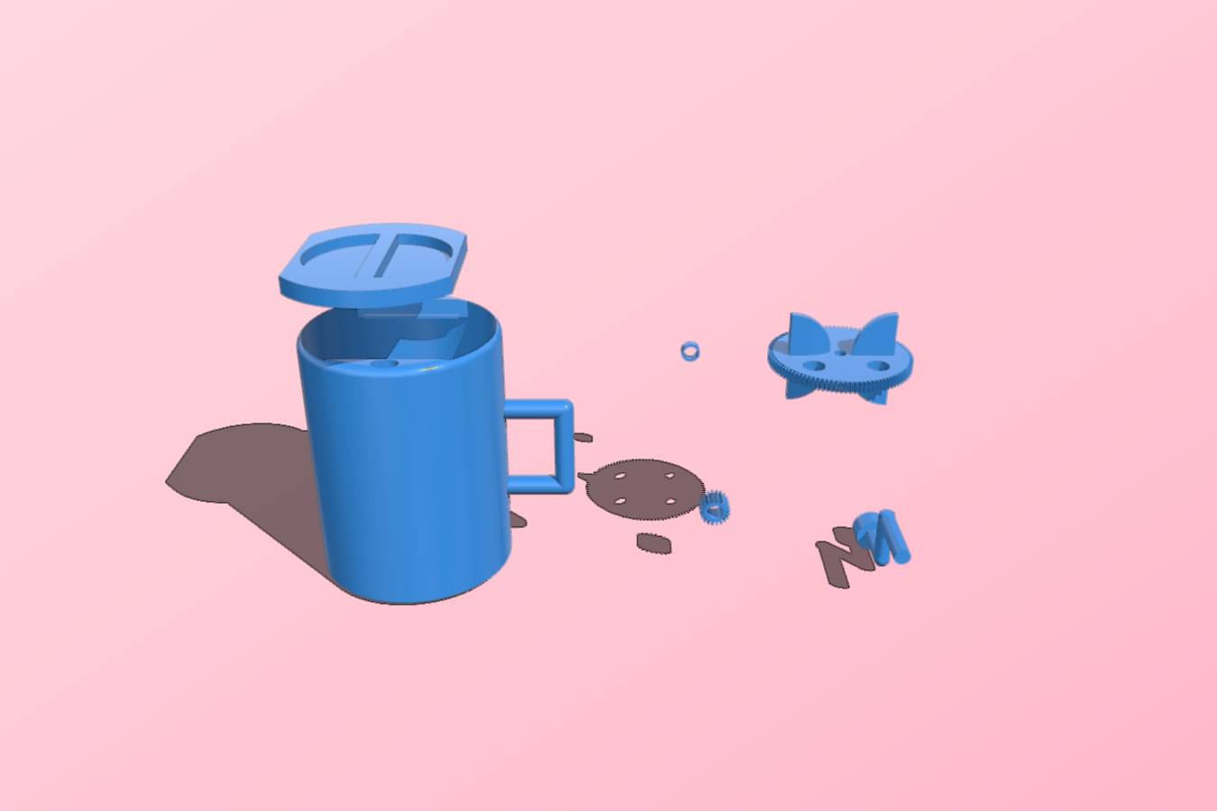 Self-Mixing Cup