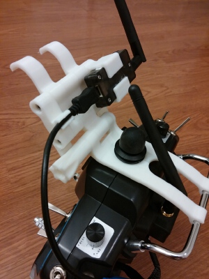 3DR Iris Transmitter phone mount | 3d print model