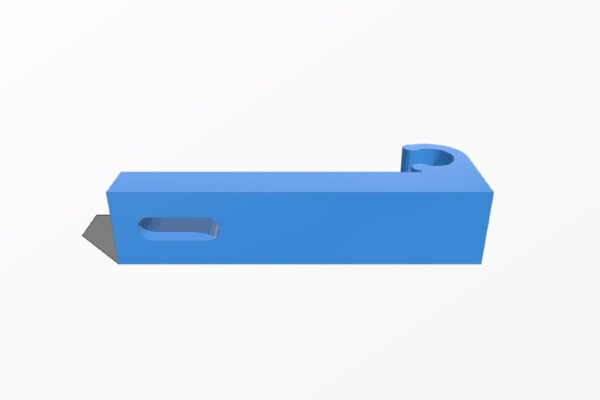 Parametric reprap gen7 motherboard mount clamp | 3d print model