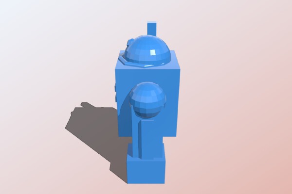 R2-D2 HECHO POR JUAN | 3d print model