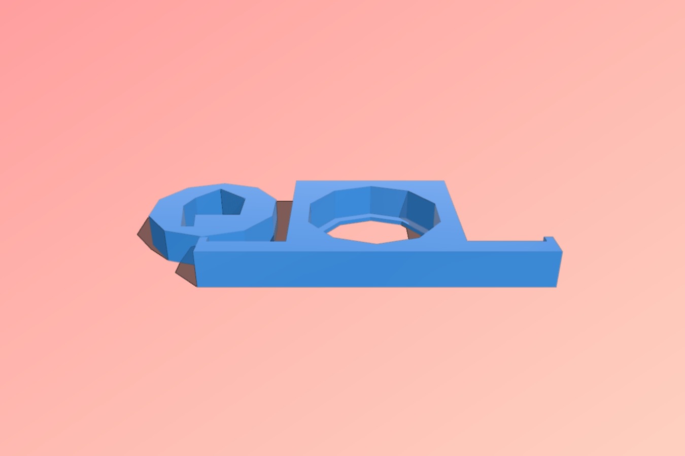 10 point LED Light Bar Mount