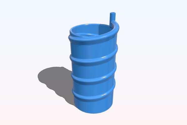 The StrawCup | 3d print model