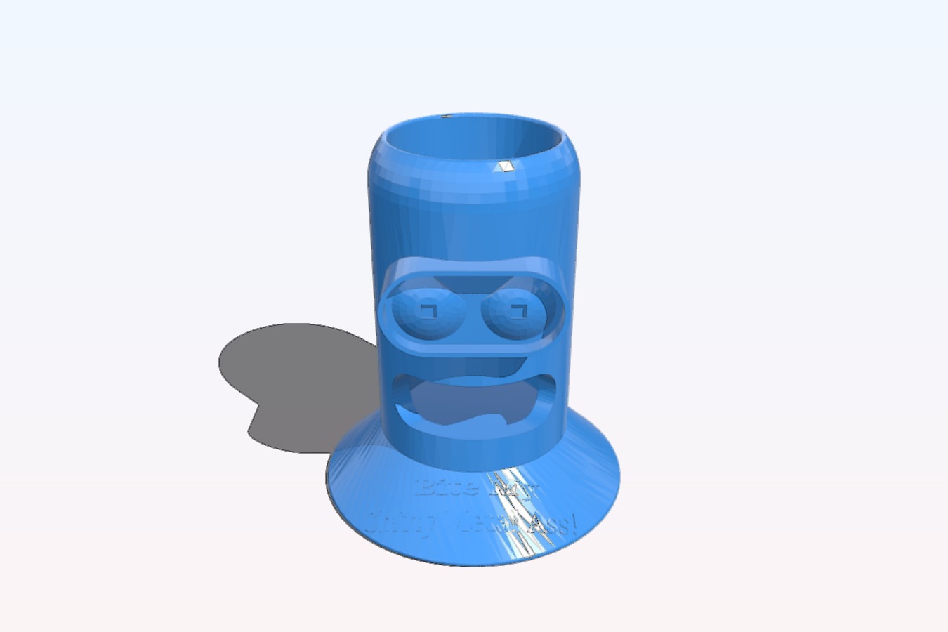 Bender Pen Holder with Phrase