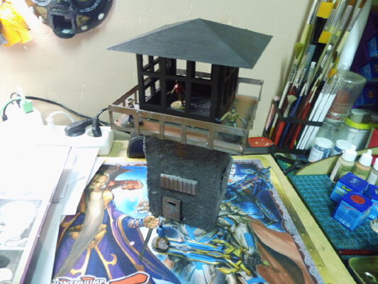 Guard _ prison tower - 28 _ 32 mm - The Walking dead | 3d print model