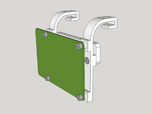 M3D Micro Raspberry Pi Mount | 3d print model