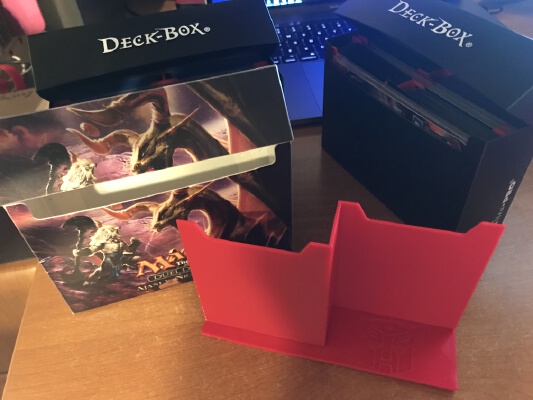 Transformers TCG Dividers for UltraPro 3 Compartment Oversized Deck Box | 3d print model