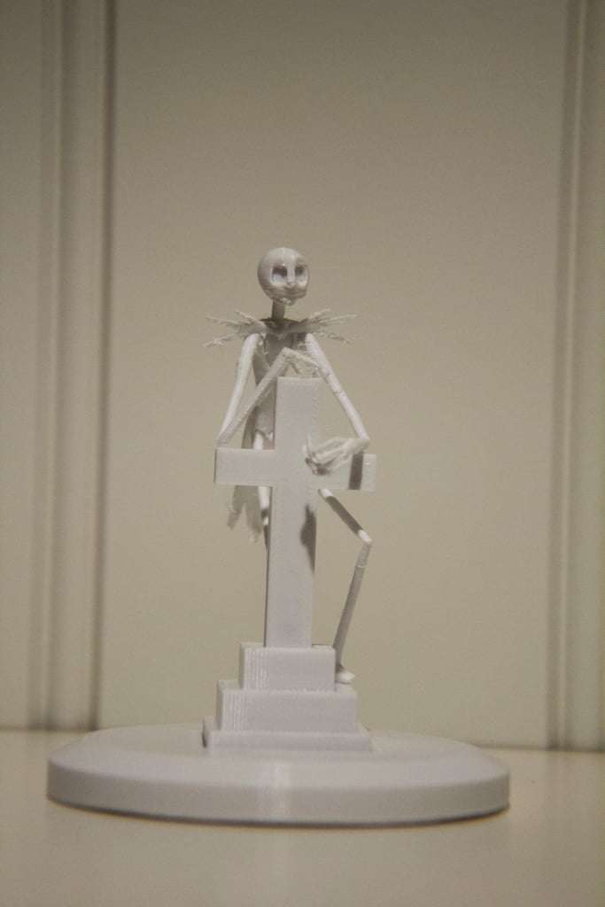 Jack Skellington With Tombstone
